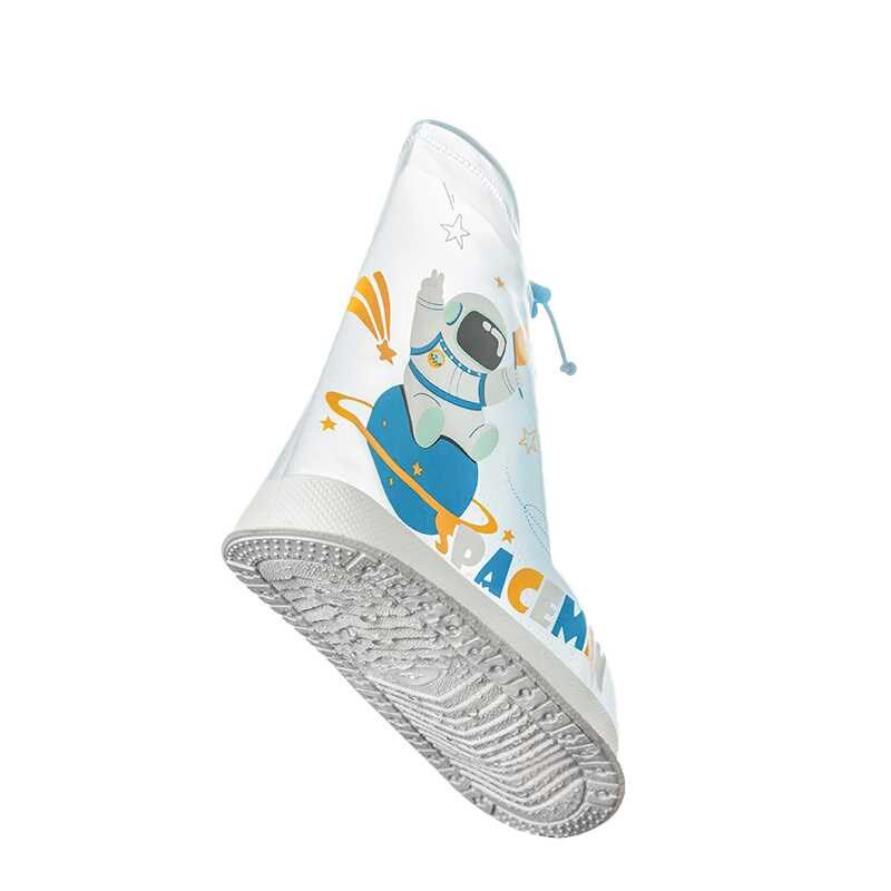 儿童雨鞋套防水防滑防雨脚套加厚耐磨男童女童小学生外穿高筒雨靴