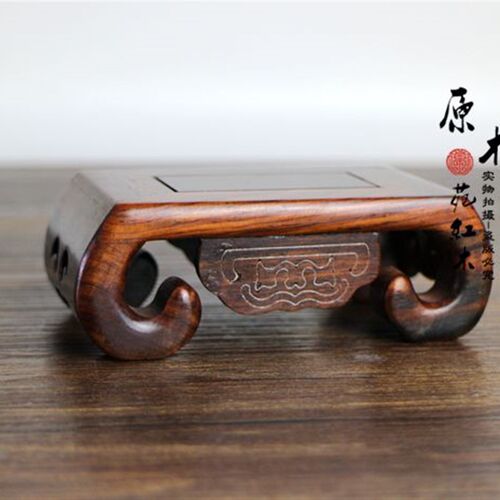 红木工艺品红酸枝书卷几玉器紫砂C壶工艺品底座摆件底座红木底座
