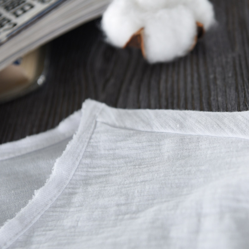 竹节棉t恤长袖薄款夏季超薄男士打底衫内P搭潮流宽松大码体恤