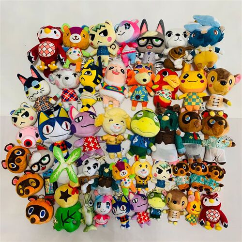 动物森友会 30cm毛绒公仔 茶茶丸小润狸吉 娃娃机玩偶礼物