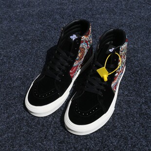 2023小众男鞋 腰果刺绣x高帮板鞋 达人 情侣帆布鞋 一眼心动