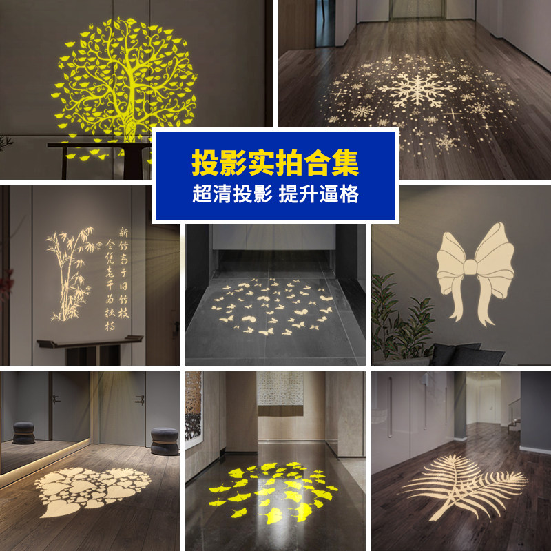 走廊过道吸顶灯北欧现代简约创意射灯筒灯入户灯玄关灯投影灯定制