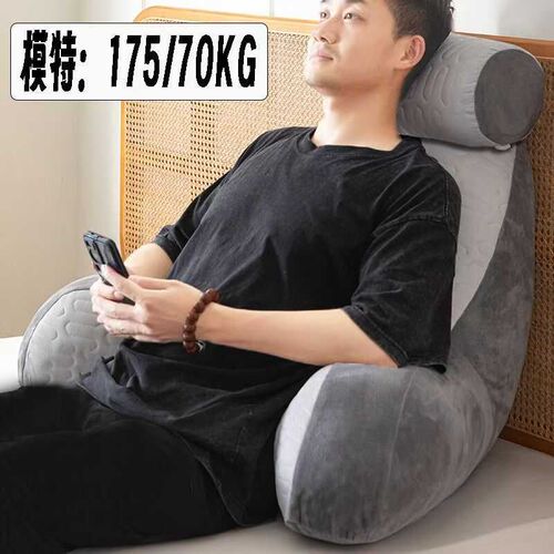 爆款特大号可拆洗四季靠枕加高z加厚靠垫护腰护颈软包床头护腰靠