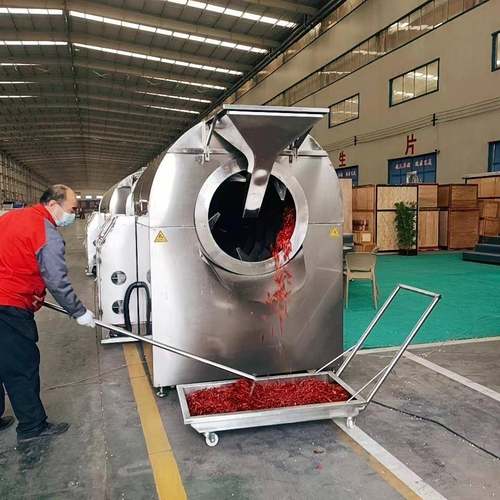 电磁炒货机全自动炒锅腰果炒货机瓜子花生滚筒炒锅炒黄豆机器