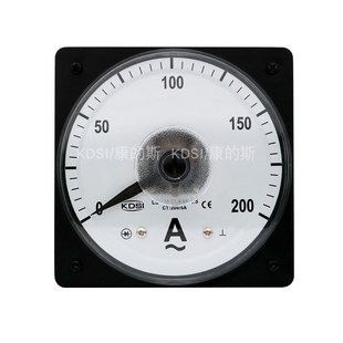 供应 KDSI指针电流表LS-110 AC200/5A大尺寸110*110外形 刻度清晰