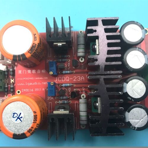 LM317/LM337并联型甲类稳压电源板 输出6V~30V  JCDQ23A