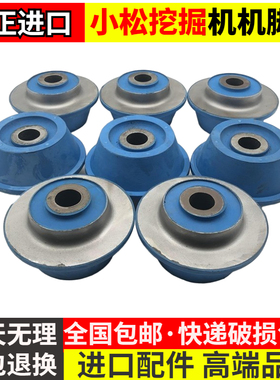 6D125发动机小松PC400/450-5-6-7-8机脚胶 减震胶机脚垫减震垫子