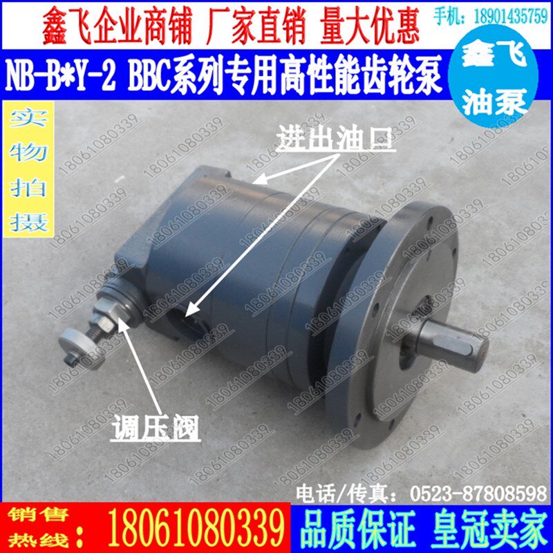 厂直销NB-B25Y-2专用润滑泵 液压泵BBN高温 BBC-B40Y齿轮油泵