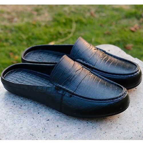 夏季英伦豆豆鞋防水凉拖鞋包头半拖鞋男士沙滩鞋懒人休闲潮男凉鞋