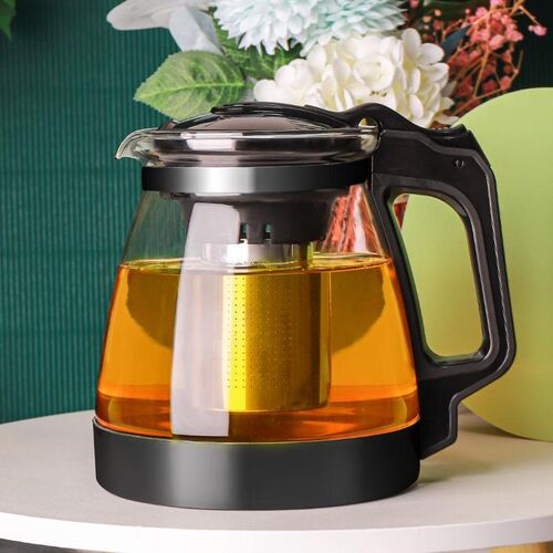 大容量耐热高温泡茶壶家用待客过滤茶漏玻璃冷水S壶茶具带杯子套