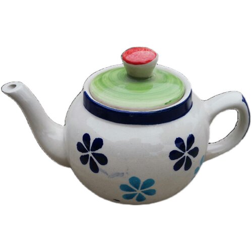 陶瓷小油壶长嘴油r罐带盖油瓶调味瓶茶壶咖啡壶
