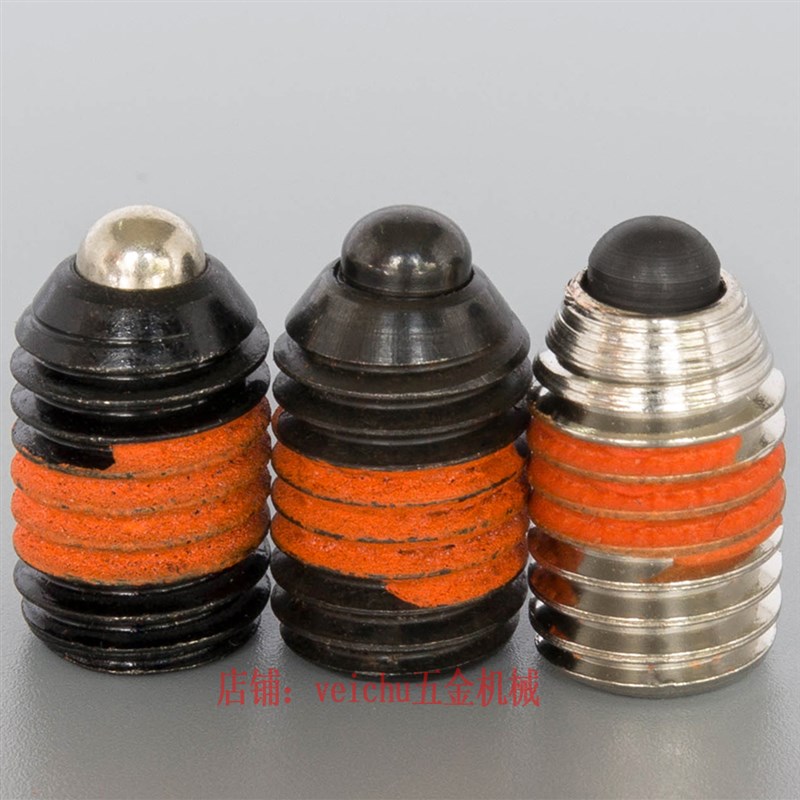 ZAP64 超重载定位柱短型弹簧柱塞弹顶销 SPJF SPRF柱头弹簧定位销