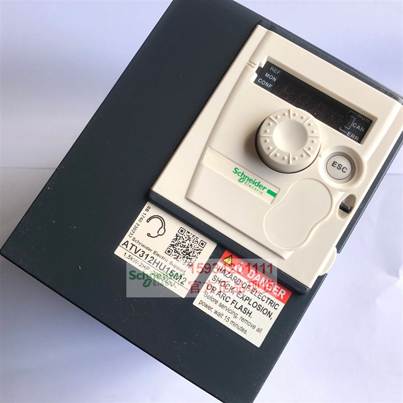 全新正品ATV312HU15M2 变频器 1.5KW ATV312HU15M2 单相200~240V
