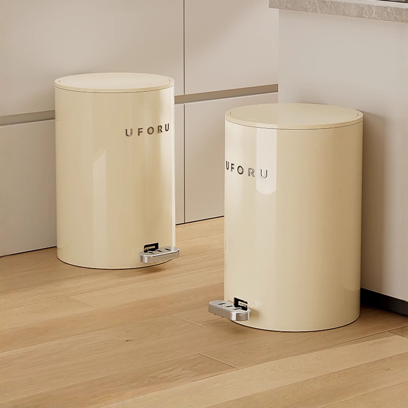 垃圾桶家用大容量带盖客厅轻奢