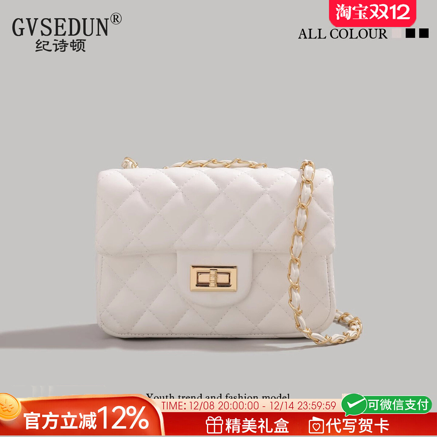 法国GVSEDUN菱格链条小方