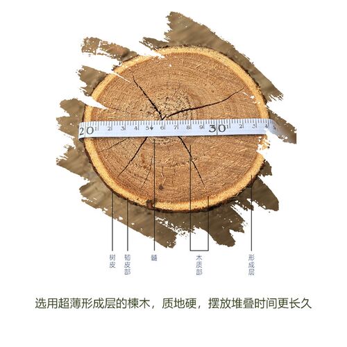 天然硬木柴火木柴露营篝火干w柴壁炉烧火取暖木材原木民宿背景装