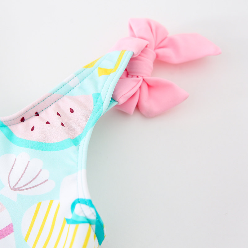 儿童泳衣女宝宝可爱小公主游泳衣2021I新款小女孩分体沙滩海边泳