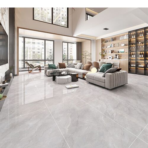 简约现代岩板瓷砖750x1500客厅地砖背景墙砖大S理石地板砖万吨白