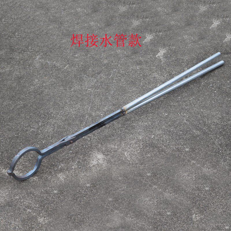 锻打狗夹抓狗钳子水管加长套狗夹子捉狗神器多功能安防手持工具