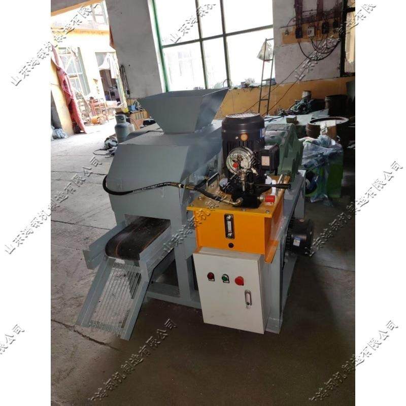 有色矿粉冶金行业废料压球机鹅卵煤球机金属矿粉制球造块设备