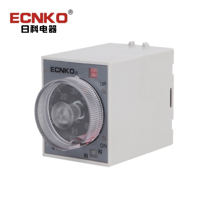 日科ECNKO超级时间继电器ST3P A-ABCDEFG通电延时JSZ3 220V 24V