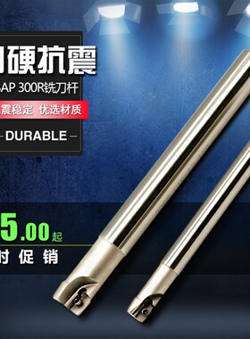 铣刀杆R0.8刀杆抗震CNC数控刀具加硬1135铣刀杆BAP300R C16