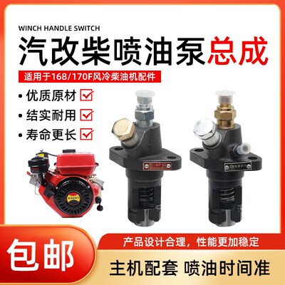 小型柴油机喷油泵168F单缸风冷水泵打谷机微耕机发电机喷油器总成