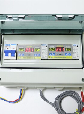 西法 智能温度控制器双路独立220V/4KW套装SV-201B-4+201B-4(1)
