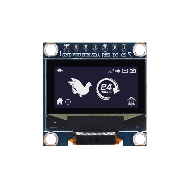 0.96寸7脚OLED液晶屏模块12864液晶显示屏支持SPI接口