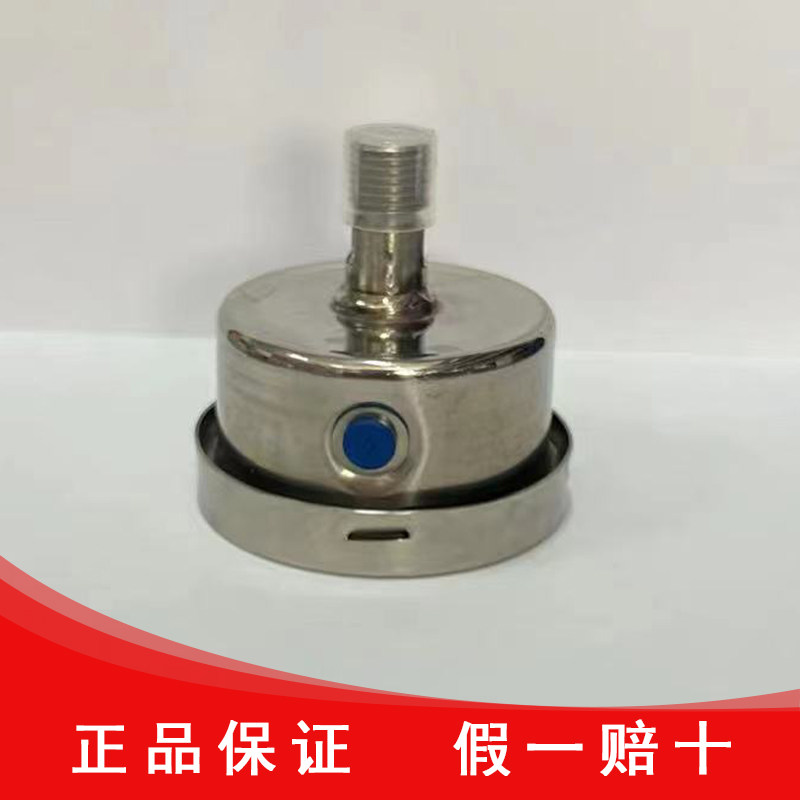 厂家直销轴向无边不锈钢压力表Y-60BF/Z室外管道防腐蚀螺纹14x1.5
