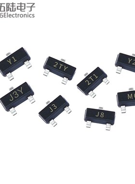 贴片三极管大全Y1/2TY/J3Y/S9012/9013/9014/9015/9018电子小功率