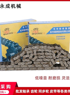 杭州盾牌链条 06C-2 3分5双排链条 160节 节距9.525 1.524米/条