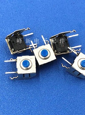 美国KSA0V411侧按轻触开关防水防尘6*6*4.3按键钮开关带支架