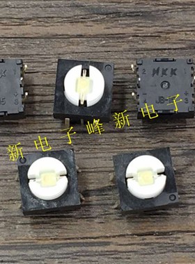 JB-15LYP2日本6脚 带黄色灯轻触开关按钮带灯按键开关电源