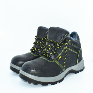 安全工作鞋 男女耐y高温钢头防砸刺穿防滑实心底劳保 电焊工春夏季