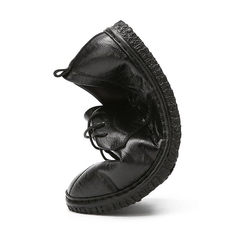 2024a新款版豆豆鞋子男土潮百搭配九分牛仔小脚裤休闲平板皮鞋38