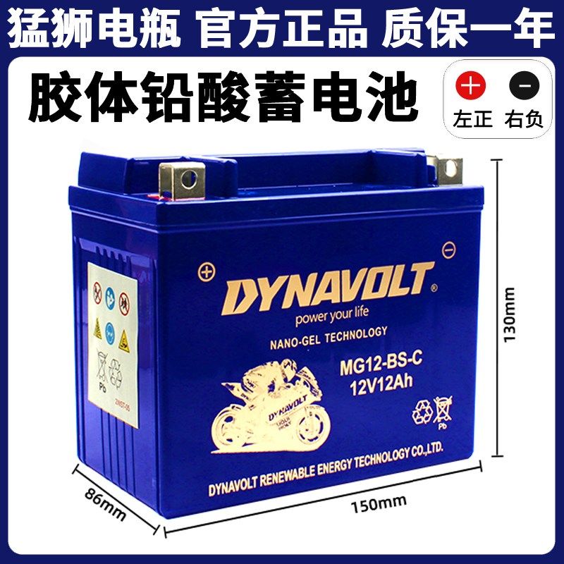 猛狮电瓶适用春风450SR/NK/250/400/650/800NK/MT/700CLX电池