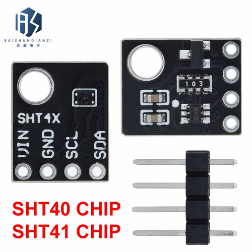 SHT40 SHT41 温湿度传感器 IIC接口 温度 湿度模块