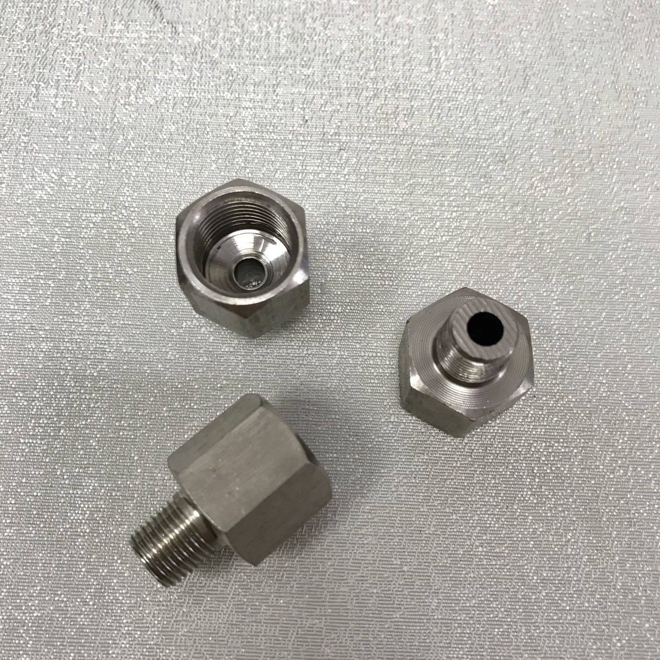 G1/4-ZG1/8 内螺纹G1/4 外螺纹ZG1/8  即PT1/8 不锈钢转换接头