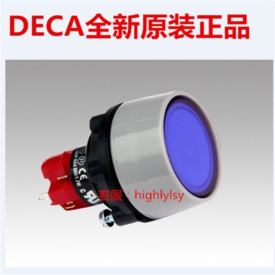 D16LMU1,D16LMU1-1AB DECA 22mm无锁复位防水按扭开关/国内代理