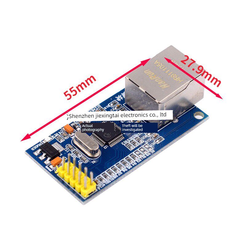 W5500以太网网络模块 SPI接口/Ethernet/TCP/IP协议 兼容WIZ820io