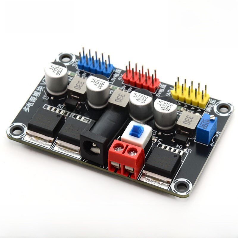 DC7-25 转DC3.3V/5V LM2596可调降压模块稳压电源模块智能车实验