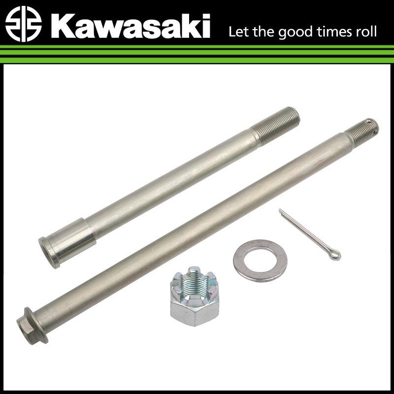 川崎Ninja650 Z650原厂轮轴前后轮轴插销螺母垫片原装配件
