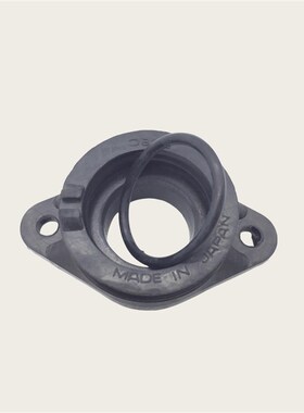 适用欧二钻豹HJ125K/K-2 锐爽EN125-2/2A化油器接头接口进气管