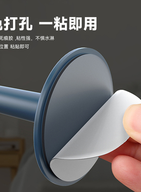 门吸免打孔门g挡器防撞硅胶卫生间门固定家用静音门碰门契子阻门
