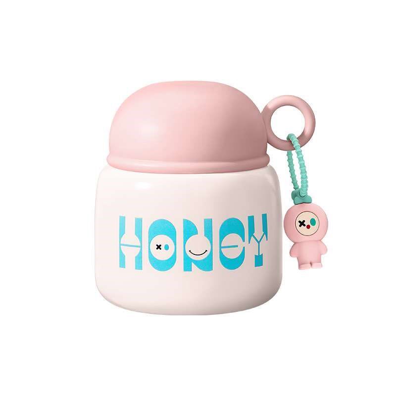 保温杯女款学生高颜值小巧便携2024新款水杯可爱迷你儿童吸管杯子