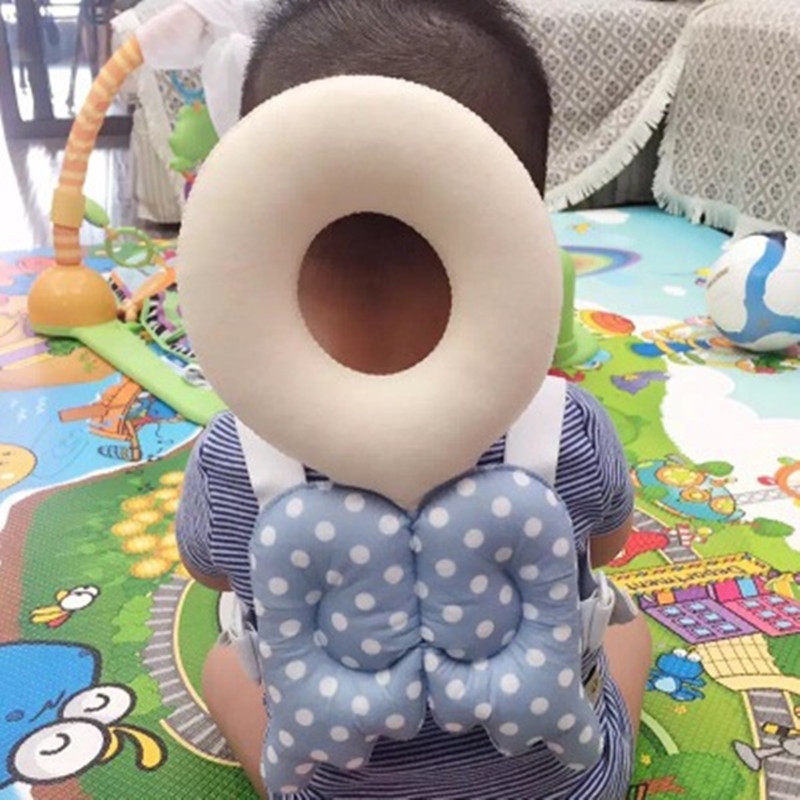 婴幼儿防摔跌倒宝宝学步走路神器护头枕防撞帽小儿透气头部保护垫