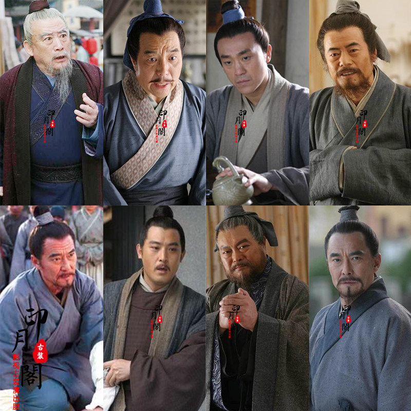 影视大宋提刑官宋朝男士古装大臣服棉麻农民老百姓群演古装演出服