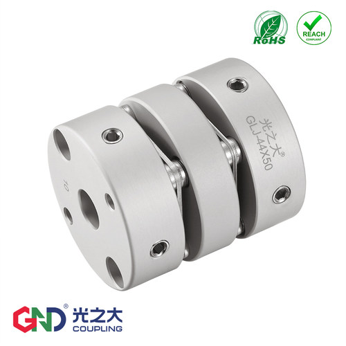 GLJ 铝合金双膜片联轴器步进电机伺服马达大扭矩高精度弹性连轴器