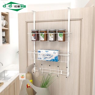 门后挂钩双排门后挂钩加长卧室厕所免H打孔衣架双层门钩衣钩置物